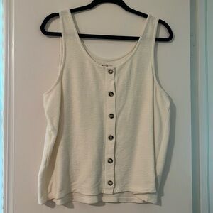 White tank top from Madewell